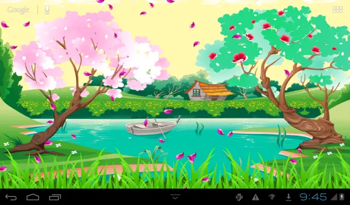 Seasons Spring Live Wallpaper android App screenshot 14