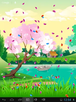 Seasons Spring Live Wallpaper android App screenshot 23