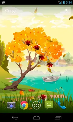 Seasons Spring Live Wallpaper android App screenshot 3