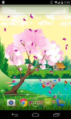 Seasons Spring Live Wallpaper android App screenshot 7